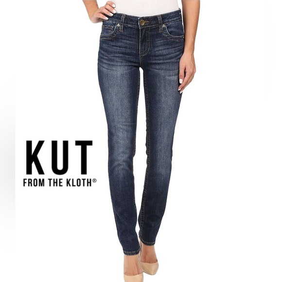 Kut From The Kloth Stevie Straight Jeans Women’s Size 4S - Picture 1 of 14